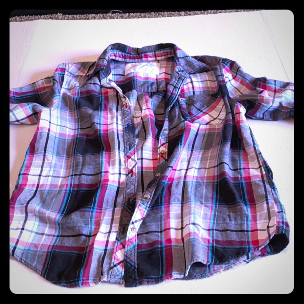 Long sleeve flannel